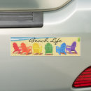Search for beach life bumper stickers Sea