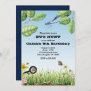 Search for bug birthday invitations Dragonfly