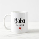 Search for baba coffee mugs Papa