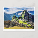 Search for wonder of the world postcards Machu picchu