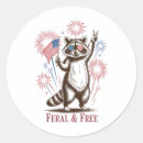 Search for feral stickers Patriotic
