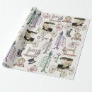 Search for vintage car wrapping paper Old fashioned