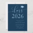 Search for navy graduation invitations Simple