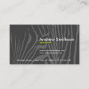 Search for zebra print business cards White