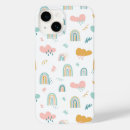 Search for rainbow clouds iphone cases Cute