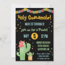 Search for holy guacamole birthday invitations Green