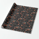 Search for vintage looking wrapping paper Black