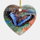 Search for blue butterfly christmas tree decorations Morpho