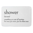 Search for funny text bath mats Humour