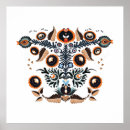 Search for folk motifs posters Floral