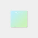 Search for script calligraphy post it notes Ombre