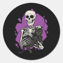 Search for lazy cat stickers Black and white