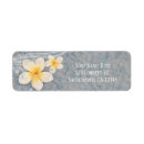 Search for yellow and grey return address labels Floral