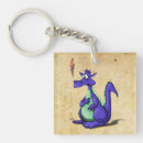Search for green dragon key rings Cartoon