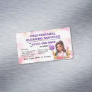 Search for cleaning lady business cards Cleaner