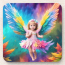Search for angel wing coasters Heavenly