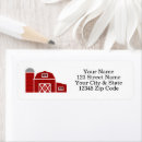 Search for farm house return address labels Barn