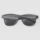 Search for black and white checkered sunglasses Chequered