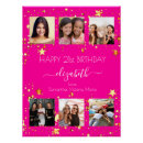 Search for hot pink birthday banners posters Sweet 16