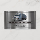 Search for semi truck business cards Trucking company