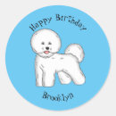 Search for bichon dog stickers Pet