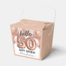 Search for 50th birthday favour boxes Glitter