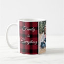 Search for plaid christmas mugs Family photo