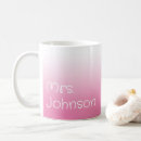 Search for modern ombre mugs Calligraphy
