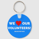 Search for volunteer key rings Appreciation