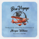 Search for bon voyage stickers Retirement party