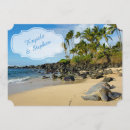 Search for palm tree wedding invitations Sand