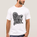 Search for aztec warrior tshirts Mayan