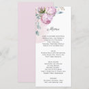 Search for blush and sage green wedding menus Watercolor