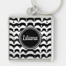 Search for black zebra key rings Black and white stripes