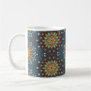 Search for stylized flowers mugs Pattern