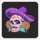 Search for day of the dead woman stickers Sugar skull