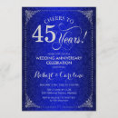 Search for blue damask wedding invitations Silver