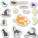 Search for orange candle stickers Halloween