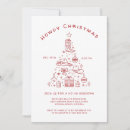 Search for western christmas invitations Modern