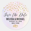Search for purple gold wedding stickers Watercolor
