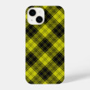 Search for yellow tartan iphone cases Black