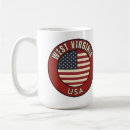 Search for state of virginia mugs West virginia flag