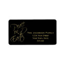 Search for peace on earth return address labels Typography