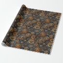 Search for victorian steampunk wrapping paper Gears