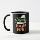 Search for girls just wanna have fun mugs Trick or treat