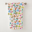 Search for alphabet bath towels Animals