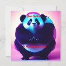 Search for bamboo birthday invitations Bear