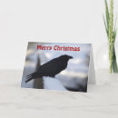 Search for raven christmas cards Bird