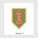 Search for big red one bumper stickers Division