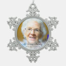 Search for memorial snowflake christmas tree decorations Picture